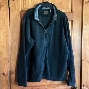 Fleece zippered Jacket.